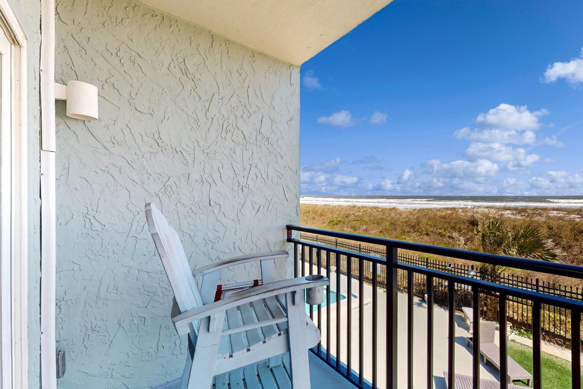 דירות ג'קסונוויל ביץ' Jax Beach Oceanfront Getaway חדר תמונה